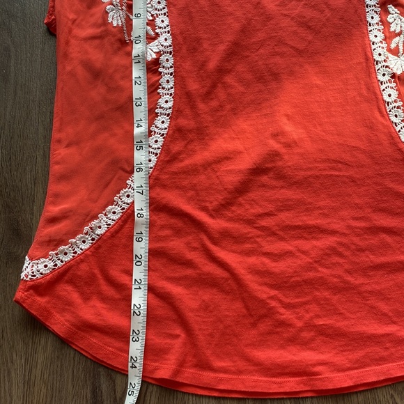 Anthropologie One.September Oversized Flowy Embroidered Top - Picture 15 of 15